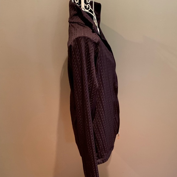 LUCY Tech Brown Athletic Jacket - Full Zip - Picture 4 of 7